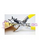 Комплект клещи за колани, кожа, перфориране, нитове, капси и винтове